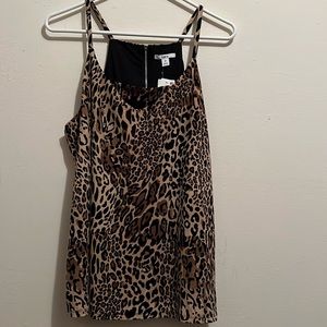Bar III essentials animal print top